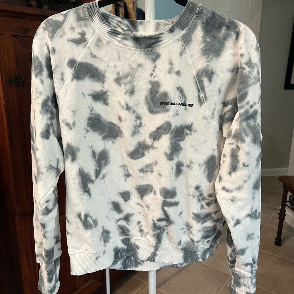 Spiritual Gangster Tie-Dye Sweatshirt